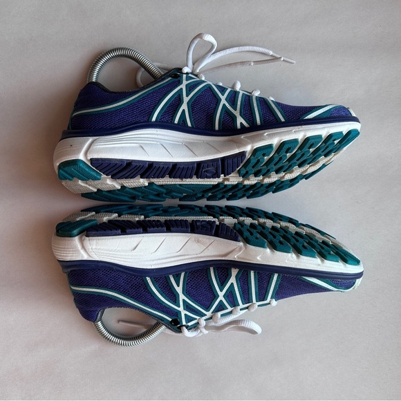 Pearl Izumi EM Road M3 Running Shoes Sneakers Purple Green Womens Size 6 Mesh - Picture 4 of 10